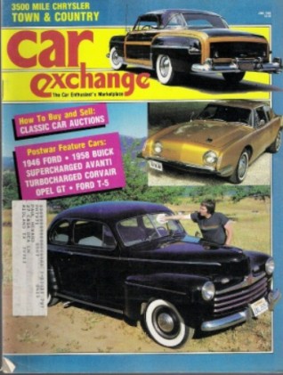 CAR EXCHANGE 1986 JUNE - '46 FORD, '50 BUICK, AVANTI